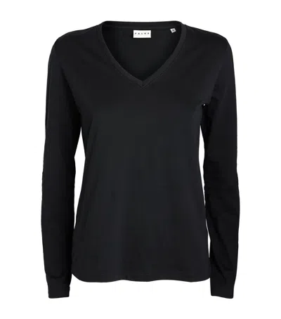 Falke Long-sleeved T-shirt In Black