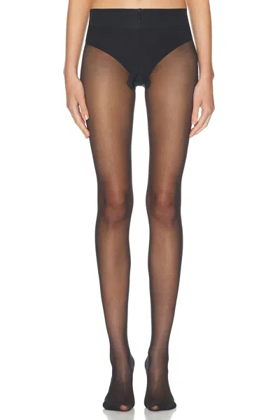 Falke Matt Deluxe 20 Transparent Tights In Black