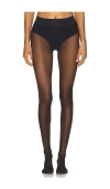 Falke Matt Deluxe 20 Transparent Tights In Black