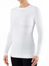 Falke Maximum Warm Recycled-jersey Base Layer In White