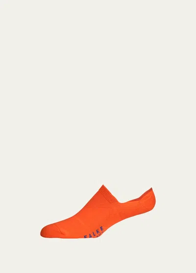 Falke Men's Cool Kick No-show Socks In 8034 Neon Orange