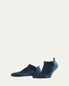 Falke Men's Cool Kick Sneaker Ankle Socks In Marine