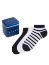 FALKE MEN'S HAPPY BOX 3-PACK ANKLE SOCKS