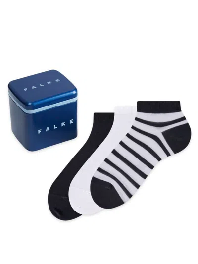 Falke Men's Happy Box 3-pack Ankle Socks In Sortimen