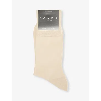 Falke Mens Silk Tiago Cotton-blend Knitted Socks