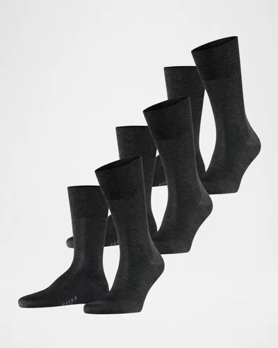 FALKE MEN'S TIAGO 3-PACK CREW SOCK BUNDLE