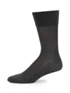 Falke Men's Tiago Logo Socks In Anthracite