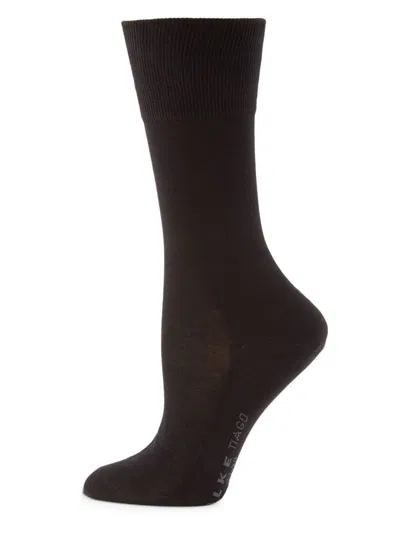 Falke Men's Tiago Logo Socks In Black