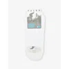 Falke Mens White Cool Kick Recycled Polyester-blend Knitted Socks In White