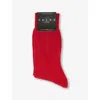 Falke Mens 8077 Ingle Lhasa Rib Wool-blend Knitted Socks