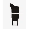 Falke Mens Brown No 6 Wool And Silk-blend Socks In Brown