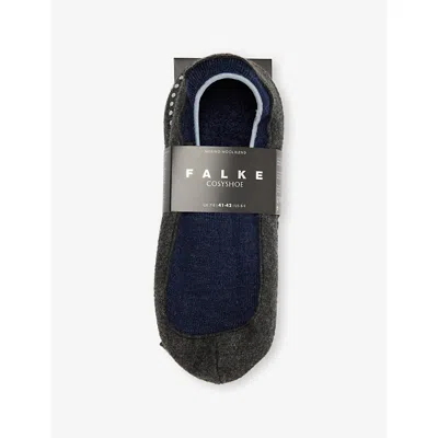 Falke Mens Darkblue  Cosyshoe In Blue