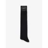 Falke Mens  Airport Heat-regulating Wool-blend Knitted Socks In 3080 Anthra.mel