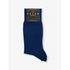 Falke Mens Airport Wool-blend Socks 6000 Royal Blue