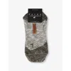 Falke Mens Lodge Homepad Cotton-blend Knitted House Socks 3390 Light Greymel.
