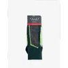 Falke Mens Holly Sk4 Advance Skiing Knee-high Stretch-woven Socks In Red