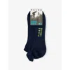 Falke Mens Cool Kick Woven Socks Marine