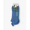 Falke Mens Smoky Blue Cool Kick Woven Socks