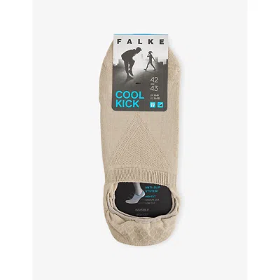 Falke Mens Towel Cool Kick Stretch-woven Socks In Brown