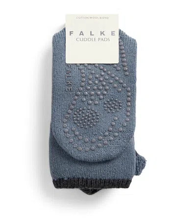 Falke Mid-calf Cuddle Pad Socks In Blue
