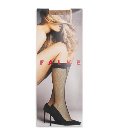 Falke Net Knee-high Socks In Beige