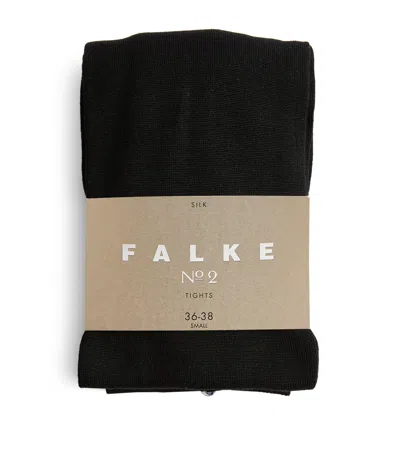 Falke No. 2 Silk Tights In Black