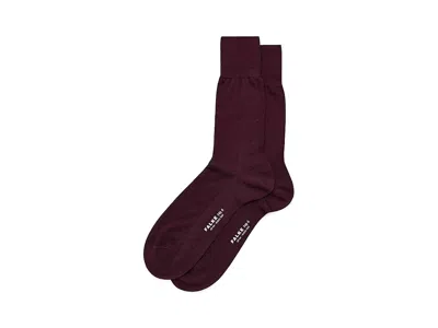 Falke No. 6 Wool Silk Socks Men's Low Cut Socks Shoes Barolo: Eu 43-44 (us Men's 9.5-10.5) In Red