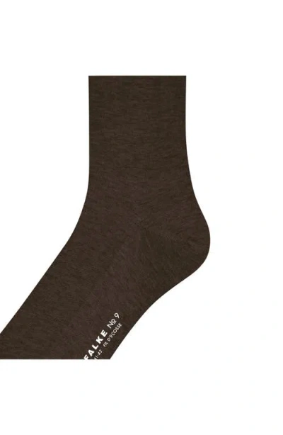 Falke No. 9 Cotton Blend Socks In Brown