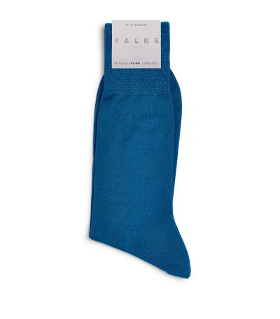 Falke No.9 Fil D'ecosse Socks In Blue