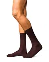 Falke No.2 Cashmere & Nylon Dress Socks In Brown