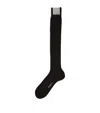 Falke No.2 Cashmere Long Socks In Black