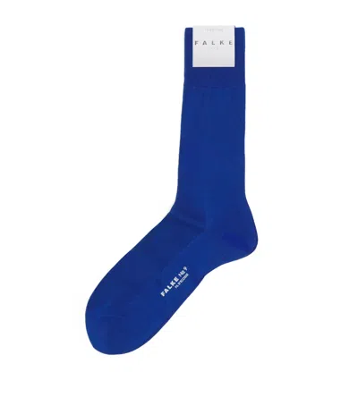 Falke No.9 Fil D'ecosse Socks In Blue
