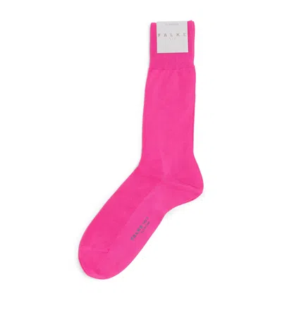 Falke No.9 Fil D'ecosse Socks In Pink