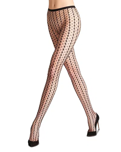 Falke Paradise Net Tights In Black