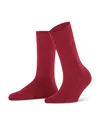 Falke Perfect Fit Socks In Scarlet