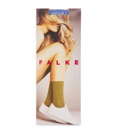 Falke Posh Pulse Socks In Blue