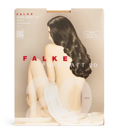 Falke Pure Matt 20 Tights In Beige