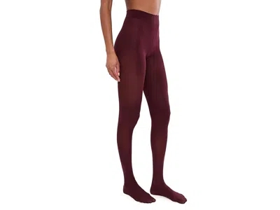 Falke Pure Matt 50 Denier Tights Hose Barolo: Large 44-46 (5'5-5'11/135-175 Lbs/40-46 Hip) One Size In Burgundy