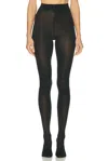 Falke Pure Matt 50 Semi Opaque Tights In Black