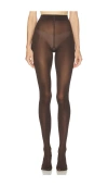 Falke Pure Matt 50 Semi Opaque Tights In Black