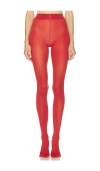 Falke Pure Matt 50 Semi Opaque Tights In Brown