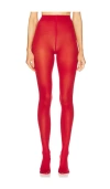 Falke Pure Matte 50 Semisheer Tights In 绯红