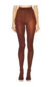 Falke Pure Matte 50 Semisheer Tights In Brown