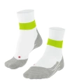 Falke Ru Compression Stabilizing Running Socks In White