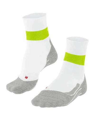 Falke Ru Compression Stabilizing Running Socks In White