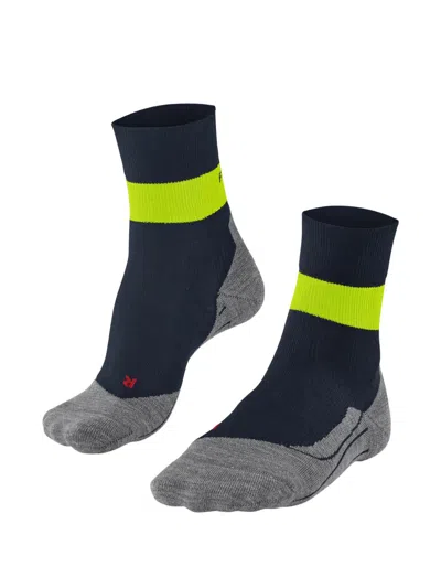 Falke Ru Compression Stabilizing Running Socks In Blue