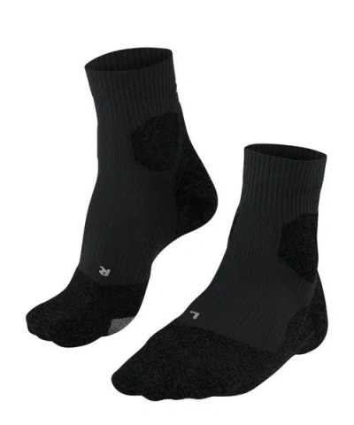 Falke Ru Trail Stabilizing Running Socks In Black
