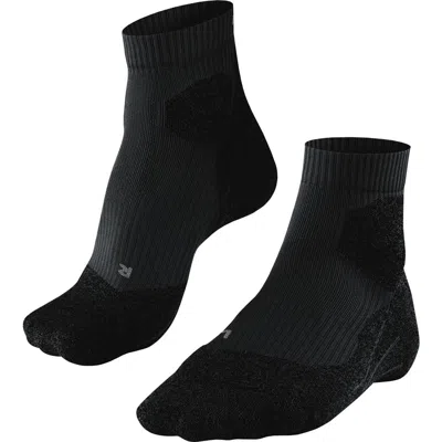 Falke Ru Trail Stabilizing Running Socks In Black
