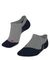 Falke Ru3 Comfort Invisible Running Socks In Gray