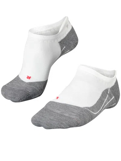 Falke Ru4 Endurance No Show Running Socks In White